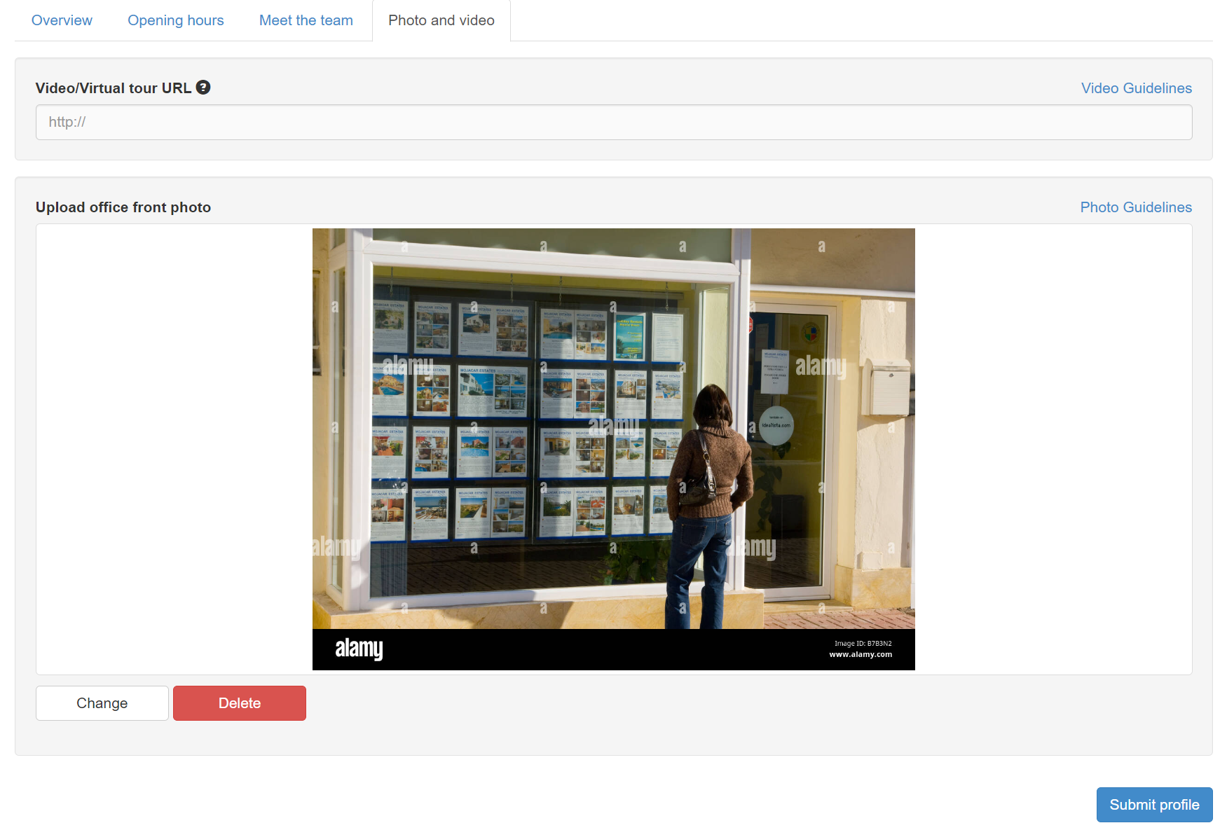 Branch Profile photo and video Sales.png