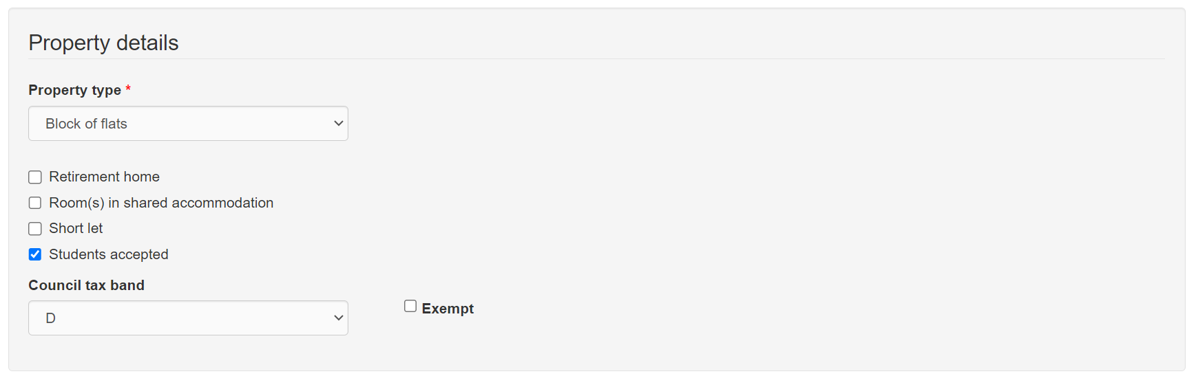 Add listing - property details section.png